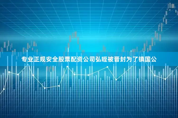 专业正规安全股票配资公司弘晊被晋封为了镇国公